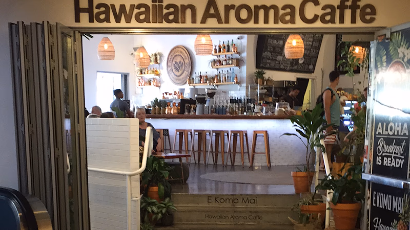 Hawaiian Aroma Caffe At Beachcomber Waikiki